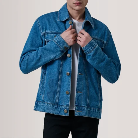 Conard Blue Denim Trucker Jacket